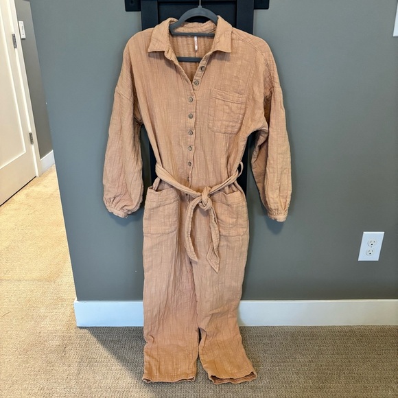 Free People Pants - Free People Cotton Jumpsuit - size S